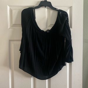 Forever 21 black off the shoulder top